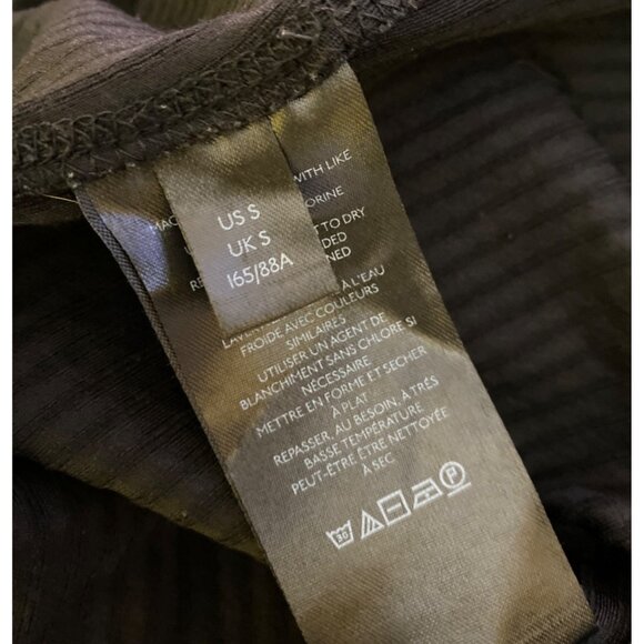 Maeve By Anthropologie Textured Black Stretch Top Small Shirt Sexy Retro Classic - Picture 5 of 6